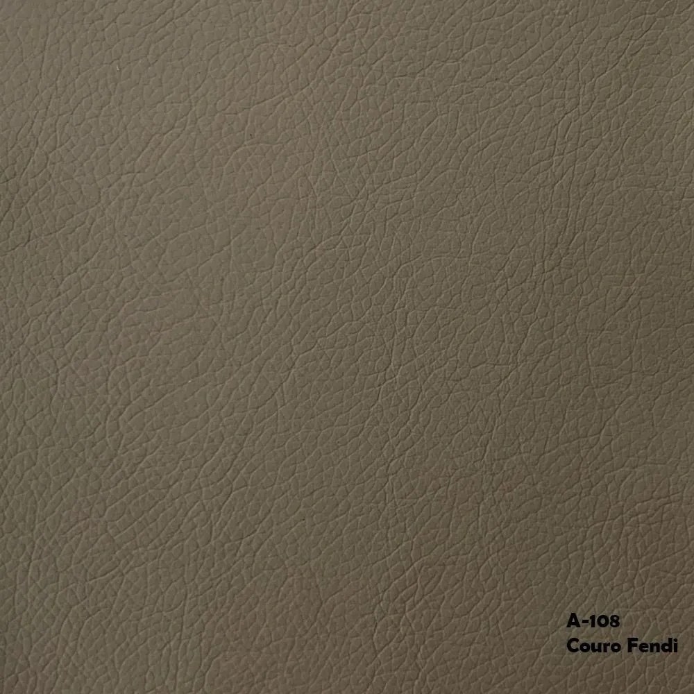 Sofá 3 Lugares 200cm Turim Couro Fendi G58 - Gran Belo