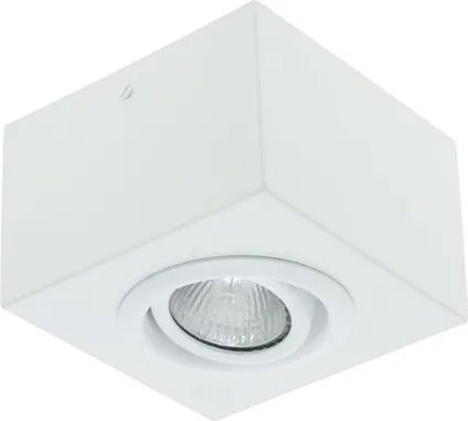 Plafon De Sobrepor Aluminio 11X11cm - BRANCO