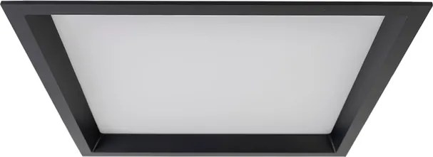 Plafon Led Embutir Quadrado Preto 28W 2150Lm 110 4000K Deep