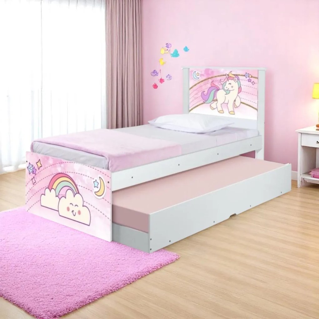 Bi Cama Infantil Solteiro 195cm x 96cm KMTEB
