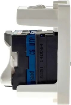 Modulo Tomada De Rede Lcs2 Rj45 Pial Plus+ - BRANCO