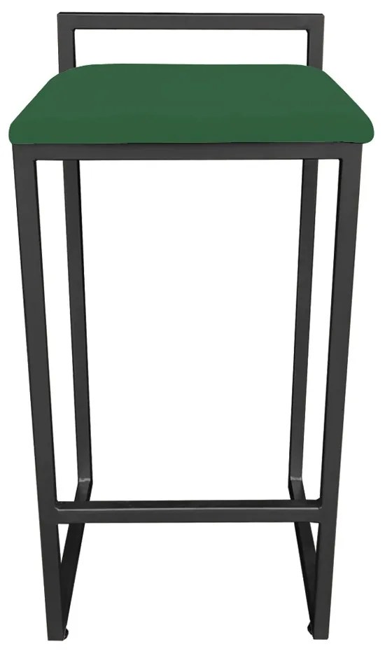 BANQUETA ALTA LAVINIA SUEDE VERDE BASE P