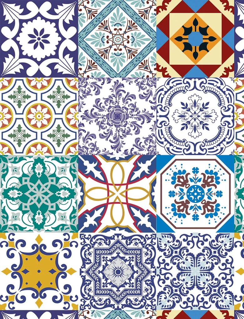 Adesivo Azulejo 05 - 52cm x 68cm