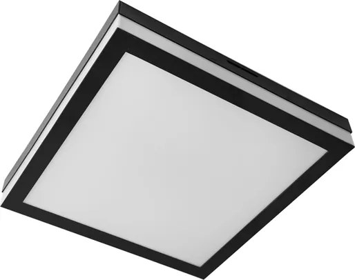 Plafon Led Sobrepor 25W Multitemperatura Catar - PRETO