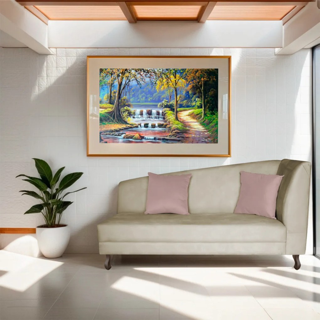 Divã Recamier Heitor 185cm Lado Esquerdo Linho - ADJ Decor