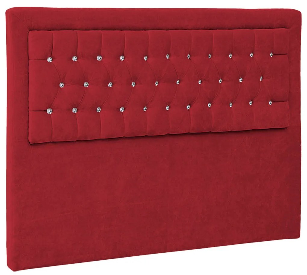 Cabeceira Solteiro Iasi P04 90 cm Suede - ADJ Decor