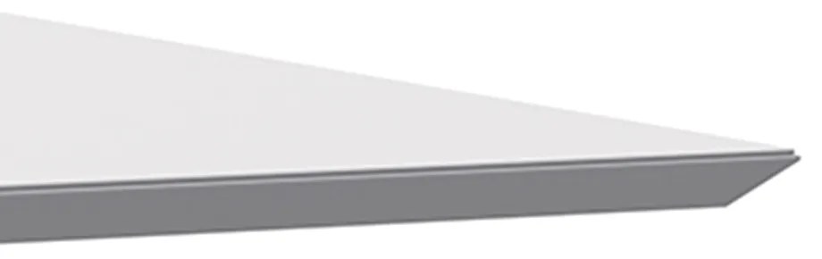 Mesa de Jantar Leka 100 cm Off White Base Ypê - D'Rossi