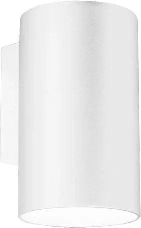 Arandela Aluminio Branco 11,8Cm Lisse
