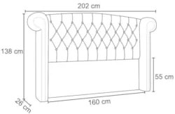 Cabeceira Cama Box Casal Queen 160cm Provença Z37 Veludo Bege - Mpozen