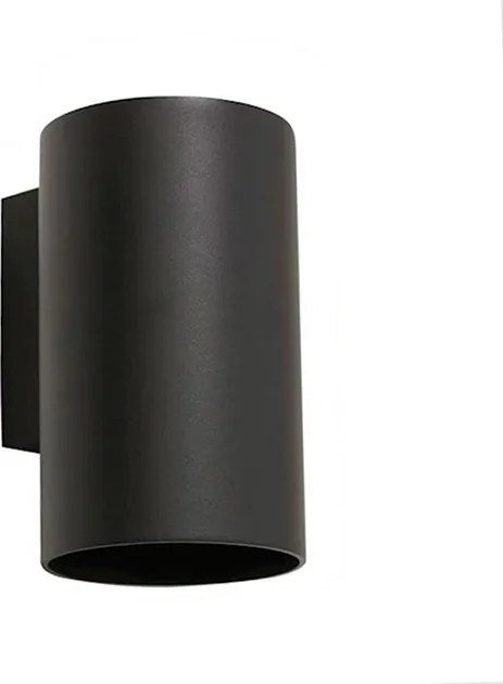 Arandela Aluminio Preto Lisse