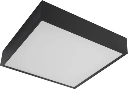 Plafon Led De Sobrepor 25,2W 3000K 35X35cm Ilume - PRETO