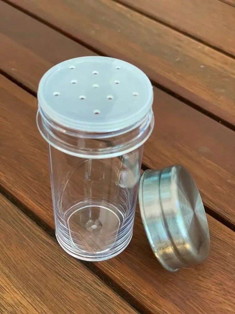 Porta Condimentos Giratório Inox 8 Peças
