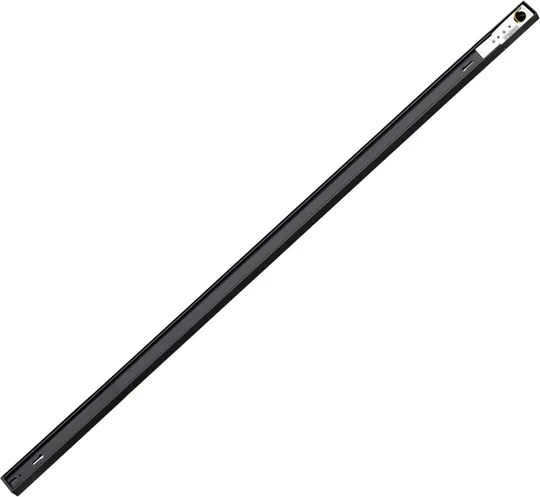 Trilho De Sobrepor Aluminio 1,5M - PRETO