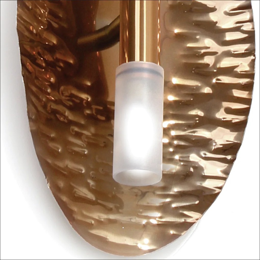 Arandela Flash 31X17,5X6,5Cm Metal Alumínio 02Xg9 - Old Artisan Ar-577... (ONIX)