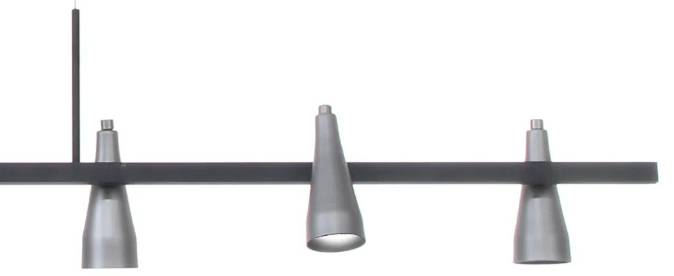 Pendente Eris 25X12,5X120Cm Metal Alumínio 6Xmr11 - Old Artisan Pd-584... (LUNA / DENIM)