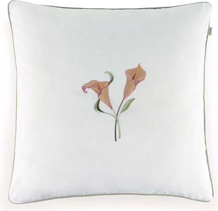 Almofada c/ Enchimento Karsten Estela - Branco  45 x 45 cm