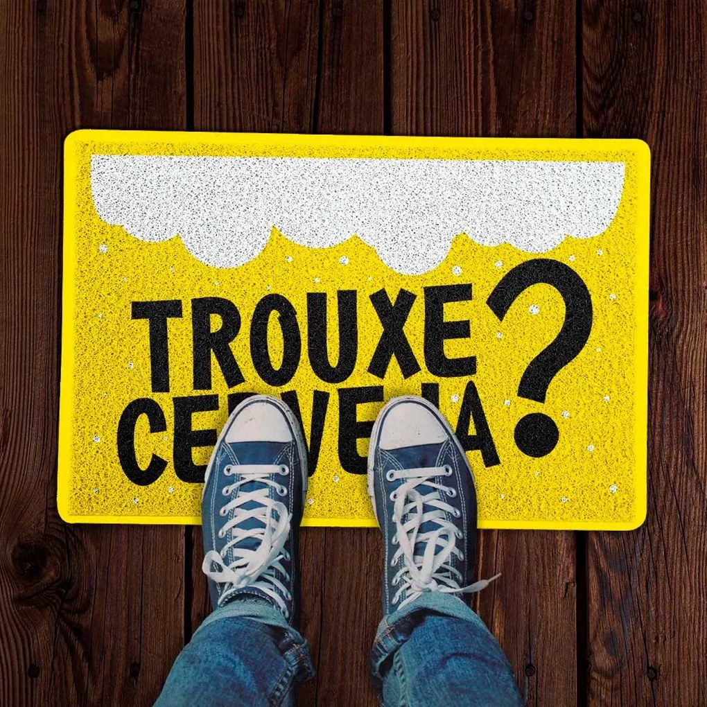 Capacho Geek Trouxe Cerveja
