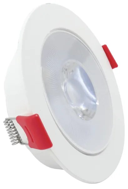 Spot De Embutir Redondo 7W 4000K Led Bivolt Ø10,5X3,1Cm | Opus Eco 387...