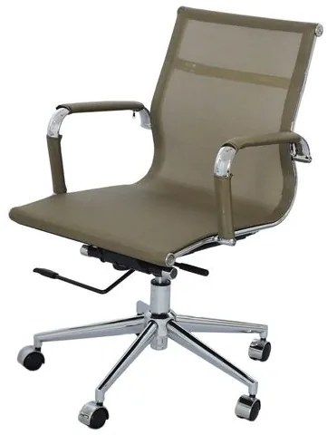 Cadeira Eames Telinha Baixa Cobre Cromada - 16794 Sun House