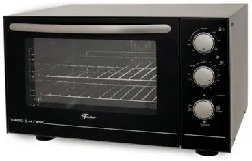 Forno Elétrico de Bancada Fischer Turbo 2.4 New 48 litros com Air Fryer 127V