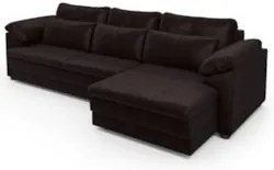 Sofá Retrátil 4 Lugares Para Sala 332cm Dijon Couro Bordô S07 - Mpozen
