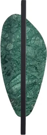 Arandela Led Verde 127v Ip62 3000k Bolle Rock Form Simples