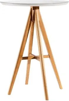 Mesa Bistrô Redonda Bento Cinamomo Off White