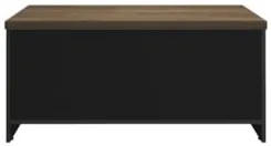 Conjunto Escritório Home Office 3 Peças Mesa Diretor Corp A06 Charuto/