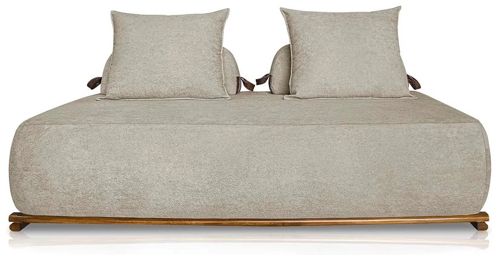 Sofá 3 Lugares Decoração Lazer Sala Ibiza SPZ 180cm Bouclé - ADJ Decor