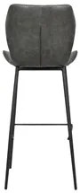 Kit 4 Banquetas Alta com Encosto para Bancada Cozinha Penha R02 Sintét