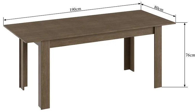 Conjunto Completo Jantar Cozinha Mesa Elástica 6 Cadeiras - Ameixa Negra/Branco