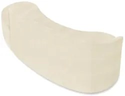 Sofá 4 Lugares Para Sala 220cm Orgânico Wendi Boucle Bege I01 - Mpoze