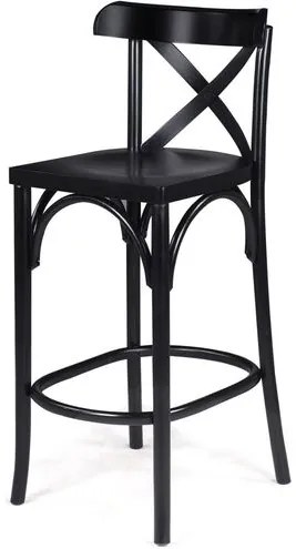Banqueta Alta Bristol Preto 102cm - 45003 Sun House