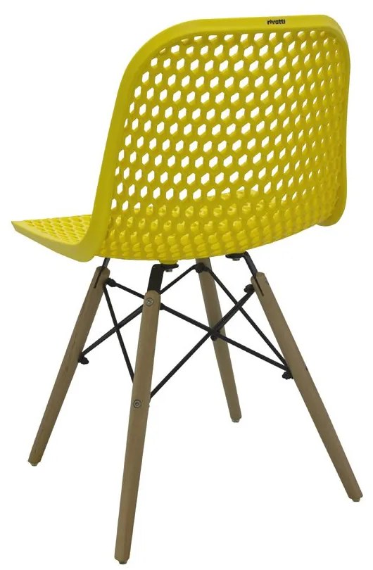Cadeira Eloisa Amarelo - D'Rossi