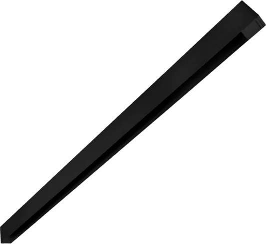 Trilho De Embutir Aluminio 2M Trace - PRETO