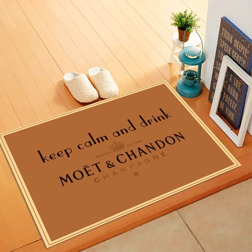 Tapete de Porta, Chandon - 40x60cm - Kit de Tapete de Cozinha, 3 Peças