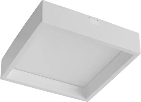 Plafon Led Sobrepor Branco Quadrado 17W 120 4000K Deep