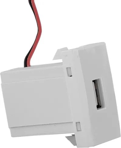 Modulo Tomada Usb Branco 2A Inova Pro