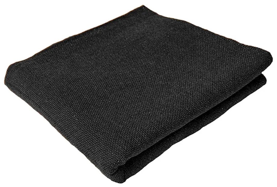 Manta para Sofá Preto - 1,30x1,30m