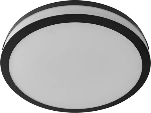 Plafon Led Sobrepor 25W Multitemperatura 46Cm Santorini - PRETO