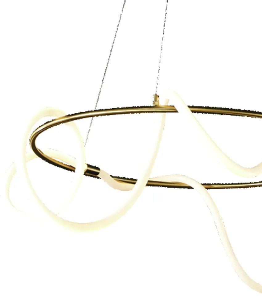 Pendente Mantra Redondo Ø80X30Cm Led 45W 2700K Bivolt | Bella Iluminaç...