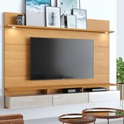 Painel Home Suspenso Para TV Até 60 Pol. 1.8 Innove I04 Nature/Off Whi