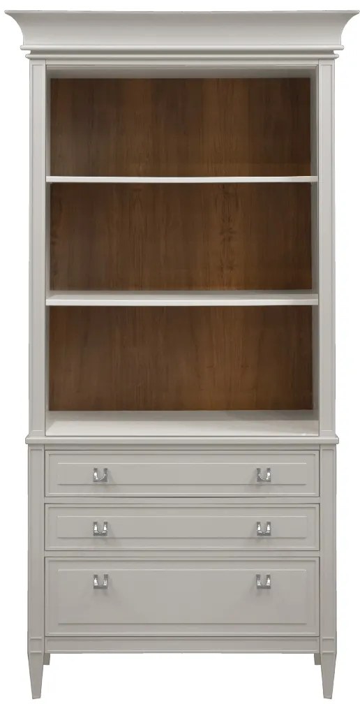 Estante Benito - Off White com Lâmina Canelle  Kleiner