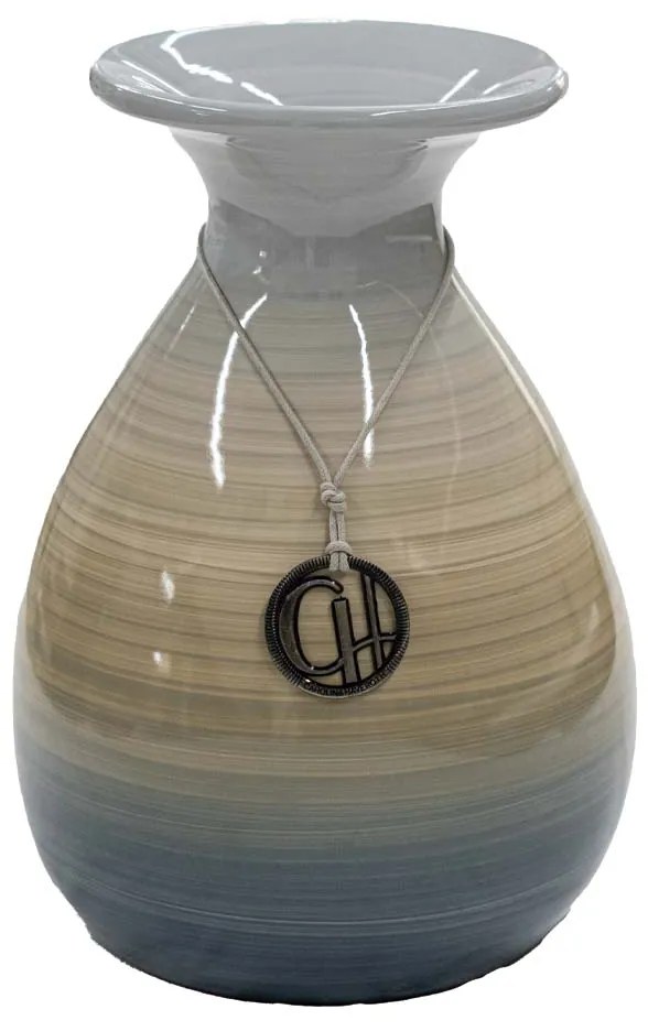 Vaso Bojudo decorativo em Cerâmica Carolina Haveroth – Borboleta Alto Brilho  Kleiner