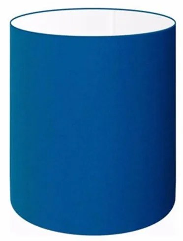 Cúpula Abajur Cilíndrica Cp-7001 Ø13x15cm - Azul Marinho