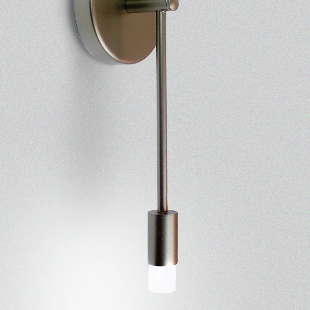 Arandela Cross Dupla 44,9X11X7,3Cm Led 10W - Usina 19743/2 (MN-F - Mar Neutro Fosco, 3000k, 220v)