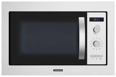 Micro-ondas de Embutir Tramontina Inox 60 25 L em Aço Inox Scotch Brite 8 Funções
