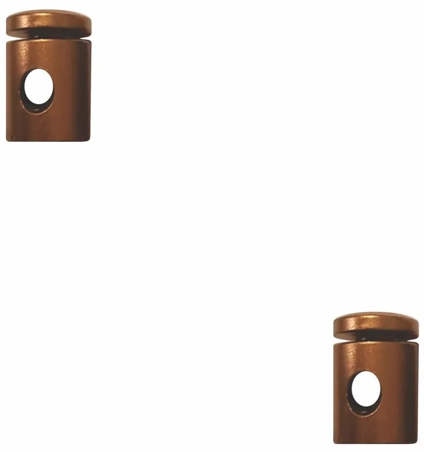 Kit-2 Desviador de Cabo Para Lustres e Pendentes e Luminária MD-6005/2 Cobre