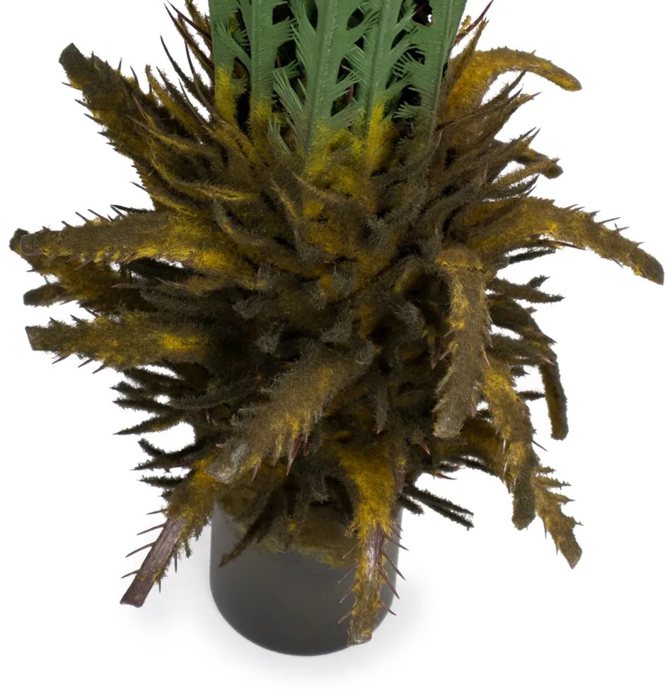 Samambaia Folhagem Artificial Cheia com Pote X60 Verde 80 cm F04 - D'Rossi