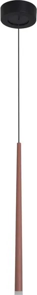 Pendente Led Aluminio 2W 3000K Chuvisco - TERRACOTA